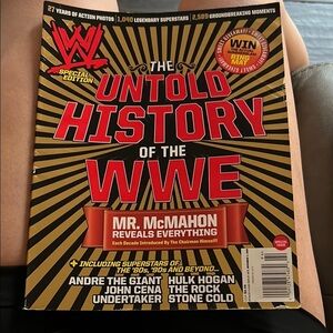 Untold History of WWE Magazine 2009